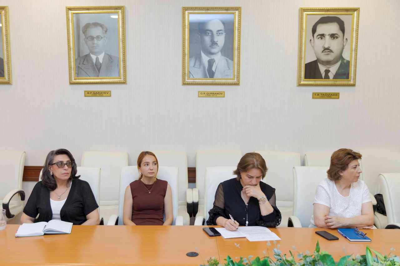 ATU-nun Rektoryanı Şurasının növbəti iclası keçirilib - FOTOLAR